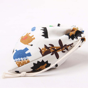 Reusable Cotton <strong>Drawstring</strong> Pouch Custom Printed Promotional <strong>Drawstring</strong> <strong>Bag</strong> Customized Drawable Packaging Wedding Gift <strong>Bag</strong> - Product Image 3