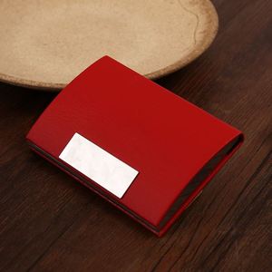 Porte-cartes professionnel en cuir et alliage d'aluminium avec logo personnalisé – Vente en gros - Product Image 3