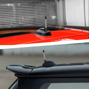 <span class=keywords><strong>Antenne</strong></span> courte de voiture 3 ''(78mm) Décorations d'antennes de signal de style drapeau de haute qualité compatibles avec <span class=keywords><strong>MINI</strong></span> <span class=keywords><strong>Cooper</strong></span> tous les modèles - Product Image 6