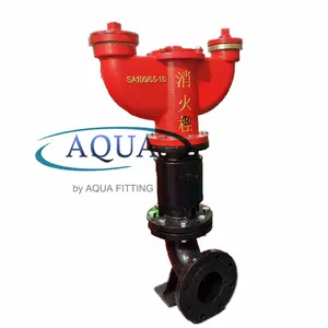 Ductile Iron and brass DN100 High quality underground Fire Hydrant