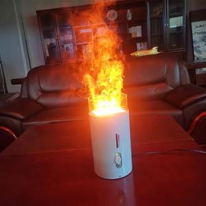 Tazón de fuente de fuego eléctrico portátil, quemador de agua 3D de mesa pequeña, <span class=keywords><strong>chimenea</strong></span> para hoteles, pantalla LED - Product Image 3