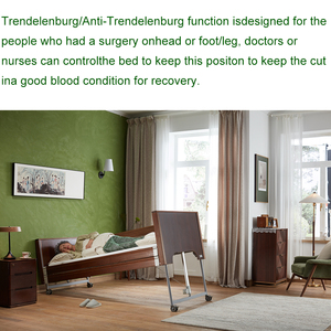 Cama Eléctrica para Clínica Médica, Cama Eléctrica de Hospital para Pacientes en Casa, Cama de Cuidado Domiciliario para Ancianos, Cuidado <span class=keywords><strong>Familiar</strong></span> - Product Image 4