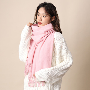 Bufanda coreana de cachemira sintética lista para enviar, para un calor cálido en invierno, unisex. - Product Image 4