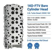 Cabeza de Cilindro 1KD-FTV 11101-30050 30080 30030 para Toyota Land Cruiser Prado Hilux Hiace 3.0L Diésel