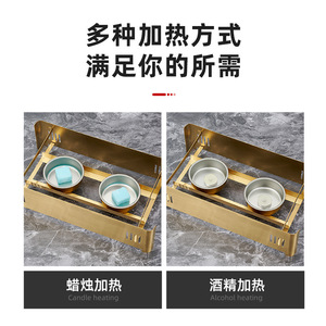 Commercial Barbecue Grill Rectangular Stainless Steel Pan Heat Preservation Function Portable Outdoor Cooking Equipment - Product Image 5