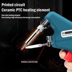 Nouveau pistolet à <span class=keywords><strong>souder</strong></span> à chauffage interne norme américaine 60w livraison d'étain pistolet à étain <span class=keywords><strong>fer</strong></span> à <span class=keywords><strong>souder</strong></span> électrique <span class=keywords><strong>100W</strong></span> - Product Image 4