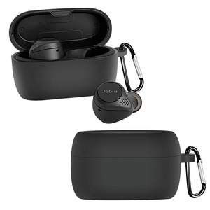 Vente en gros d'étui de protection pour écouteurs en silicone souple de haute qualité pour <span class=keywords><strong>Jabra</strong></span> Elite 75T avec crochet - Product Image 6