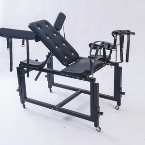 Grande chaise BDSM pour jeux sexuels, avec cadre de contention à jambes ouvertes, jouets pour couples, femmes, gays et adultes - Product Image 2