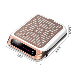 Machine à manucure avec filtre, puissance élevée, outil de nail art, aspirateur à poussière pour ongles, collecteur de poussière pour ongles - Product Image 5