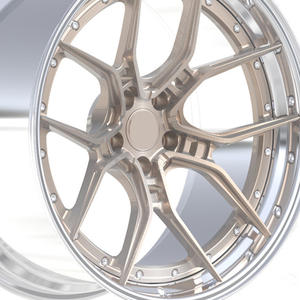 Rines Forjados Escalonados Personalizados de 2 y 3 Piezas, <span class=keywords><strong>Llantas</strong></span> de Aluminio Forjado a Medida para Tesla Model 3, BMW 3, BMW 4, <span class=keywords><strong>Audi</strong></span> A5 - Product Image 2