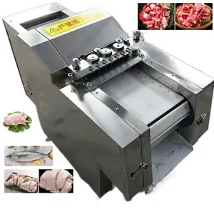 Good Quality Frozen Meat Block Cube Cutting Machine Chicken Meat Flaker Cutter Machine Frozen Pork Meat