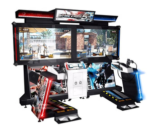 Funzone Máquina de juego de disparos operada por monedas Arcade Time <span class=keywords><strong>Crisis</strong></span> 5 Simulator Arcade Máquina de juego de disparos - Product Image 2