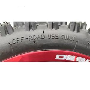 Ensemble de roues de moto tout-terrain de 12 à 14 pouces, 80/100-12 60/100-14, jantes à rayons en aluminium CNC, kit complet avant et arrière - Product Image 3