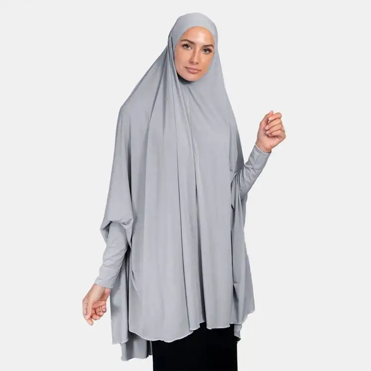 เสื้อคลุมฮิญาบของผู้หญิงมุสลิม,เสื้อคลุมอาบายา Jilbab Khimar เสื้อคลุมยาวของชาวมุสลิมตะวันออกกลาง