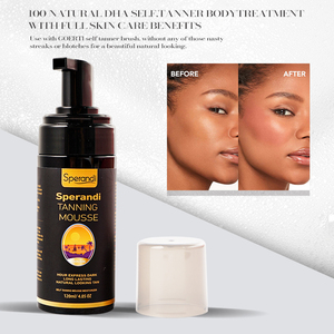 لوشن إسفنج للجسم يدوم طويلاً يلمع مثل البرونز الفوري للسمة سيلف تان 120 مل، موس إسفنج للتسمير - Product Image 3