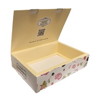 Boîte en carton blanc à couvercle rabattable pour café, produits de santé, emballage en papier, boîte cadeau pliable, boîte en papier alimentaire