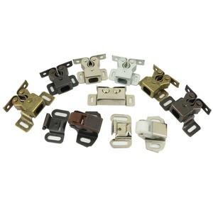 Loquet magnétique en fer de style ancien à forte attraction pour meubles, armoires, connecteurs à bille anti-choc et supports d'étagères - Product Image 1