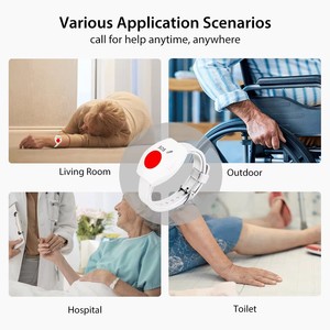 Bouton panique d'urgence sans fil 433mhz Bouton SOS pour personnes âgées - Product Image 5