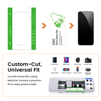 Ugoodcut Prix Usine 5H HD Clair RPET Nano Verre Protecteur d'écran Film Hydrogel pour Machine de Découpe de Films Téléphones Mobiles