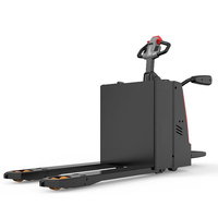 Nouveau chariot élévateur électrique de 2 tonnes à commande debout, à batterie Li-Ion, pour usage agricole, de construction et commercial, avec outils de levage et transpalette électrique