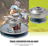 Kit de convertisseur de couple série 40 compatible avec les moteurs 8hp-16hp Predator 420cc Comet 209133A Manco 2432 Kit de karting