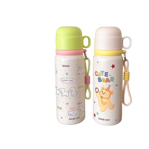 Cute Cartoon Animal Insulated Thermos Cup 316 Stainless Steel Large Capacity Portable For Students School Use - Product Image 5