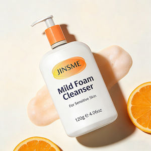 Nettoyant visage crème doux personnalisé OEM ODM 120g avec glycérine, vitamine B5, vitamine E, hydratation, hydratant pour peaux sensibles - Product Image 3