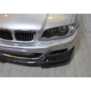 MVR Style Carbon Fiber Front Lip Bumper Chin Spoiler <b>Splitters</b> for BMW E46 M3 2 DOOR Body Kits - Product Image 3