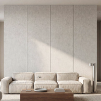 Panneau PVC UV Moderne Direct Usine - Décoration Murale Intérieure Étanche, Anti-Humidité et Insonorisante pour Maison, Villa/Hôtel
