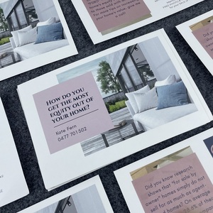 Carte postale de luxe personnalisée recto-verso en couleur pour l'<span class=keywords><strong>immobilier</strong></span>, vente et location de maisons (vente en gros) - Product Image 3