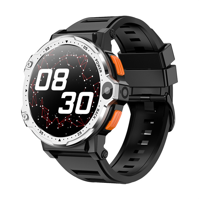 4g Sim Card Android Mobile Call Phone Smart Watch S9 S8 Gps Wifi Dual Video Camera Men Pg999 Round Smartwatch