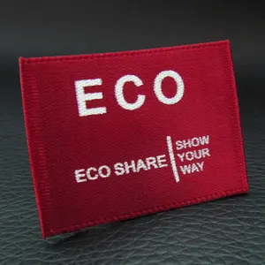 Manufactory High Quality Garment Label Custom Satin Woven Labels With Factory Direct Sale Price