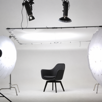 Diffuseur papillon portable, cadre réflecteur, panneau modificateur de lumière, kit de pare-soleil pliable, 8'*8' / 2.4*2.4m