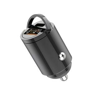 Adaptateur de charge rapide PD, entièrement compatible, charge super rapide, chargeur de voiture à double interface, mini chargeur de voiture invisible avec boucle de traction - Product Image 2