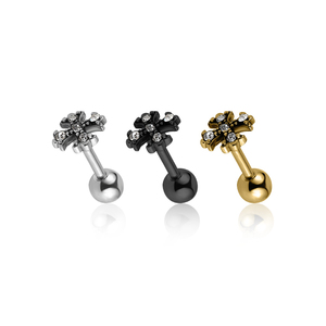 20 ans d'expérience fabricant de bijoux de mode 14k 18k plaqué or argent zircon 316L acier inoxydable boucle d'oreille femmes - Product Image 5