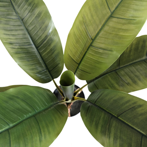 Offre Spéciale : Faux feuilles de bananier 70 cm pour pots miniatures, résistantes aux UV, pour hôtels, bureaux et espaces commerciaux – Arbre du voyageur artificiel - Product Image 3