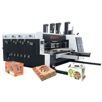 Mesin Pencetak Slotting Die-cutting Otomatis Berkualitas Tinggi untuk Kotak Karton Bergelombang Flexo Printing