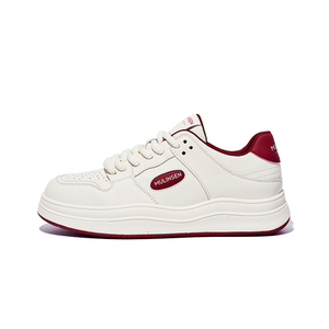 Baskets blanches toutes saisons simples et élégantes pour femmes Chaussures de marche confortables de style américain avec fermeture à lacets <span class=keywords><strong>Grande</strong></span> <span class=keywords><strong>marque</strong></span> - Product Image 1