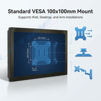 PC industriel embarqué à écran tactile robuste haute performance, monté au mur, pour l'automatisation des lignes de production en usine intelligente