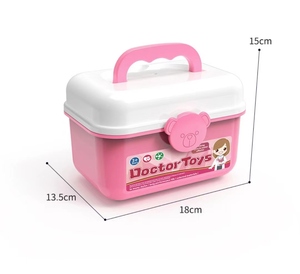 Conjunto de juego de médico para niños con disfraz de Doctor de juego de rol, ropa de vestir disfraz de <span class=keywords><strong>Halloween</strong></span> para niñas niños Dr Kit para niños pequeños 3 + - Product Image 1