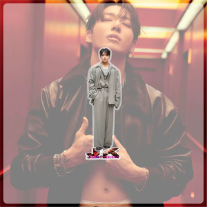 Standee Acrílico Transparente de 15 cm de <span class=keywords><strong>JungKook</strong></span> JK de Bangtan Boys, Ídolo de KPOP, 2025 - Product Image 3
