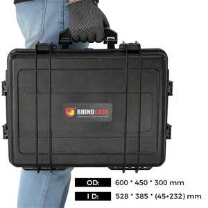 Full Customization <strong>Large</strong> Hard Plastic Case Waterproof Equipment Safety Protection <strong>Suitcase</strong> Tool Box Hardcase - Product Image 4