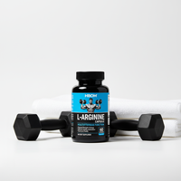 Capsules d'L-Arginine OEM - Complément végétalien - Favorise la croissance musculaire - Améliore l'endurance avant l'exercice - Fournit de l'énergie