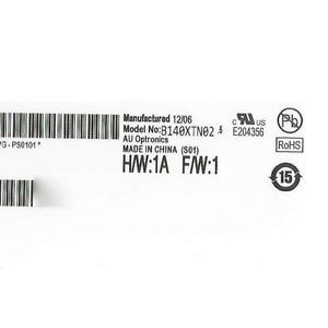 Module d'écran LCD TFT B140XTN02.5 HW1A 14,0 pouces 1366*768 avec affichage WLED - Product Image 2