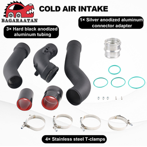Tuyau de surpression en aluminium Aosu, Anti-corrosion, remplacement amélioré, pour BMW N20 N26 2.0L 320i 328i 428i 2012-2018, ICP014-BK - Product Image 5