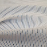 Tela de malla elástica y perforada 95% poliéster + 5% spandex para ropa interior sexy y calzoncillos, tela de malla de poliéster y spandex