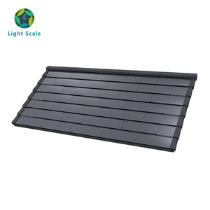 Tuiles photovoltaïques DYW-DJD01, tuiles de toit photovoltaïques, bardeaux BIPV, tuiles de toit solaires en <span class=keywords><strong>ardoise</strong></span> naturelle, <span class=keywords><strong>panneau</strong></span> CdTe double vitrage 75W - Product Image 4