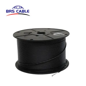 Cable de límite perimetral de aislamiento de HDPE de cobre puro, Cable de 2,8mm, 3,4mm, 3,8mm, 4,2mm, PE Shanghai CE, Cable aislado BRS