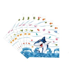 Juego de Vajilla Desechable de Papel para Decoración de Fiestas de Cumpleaños, Platos, Vasos y Servilletas al por Mayor - Product Image 4