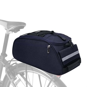 Muestra gratuita de alforja trasera para bicicleta de PVC 500D, alforja impermeable para bicicleta, bolsas de ciclismo para viajes al aire libre - Product Image 4